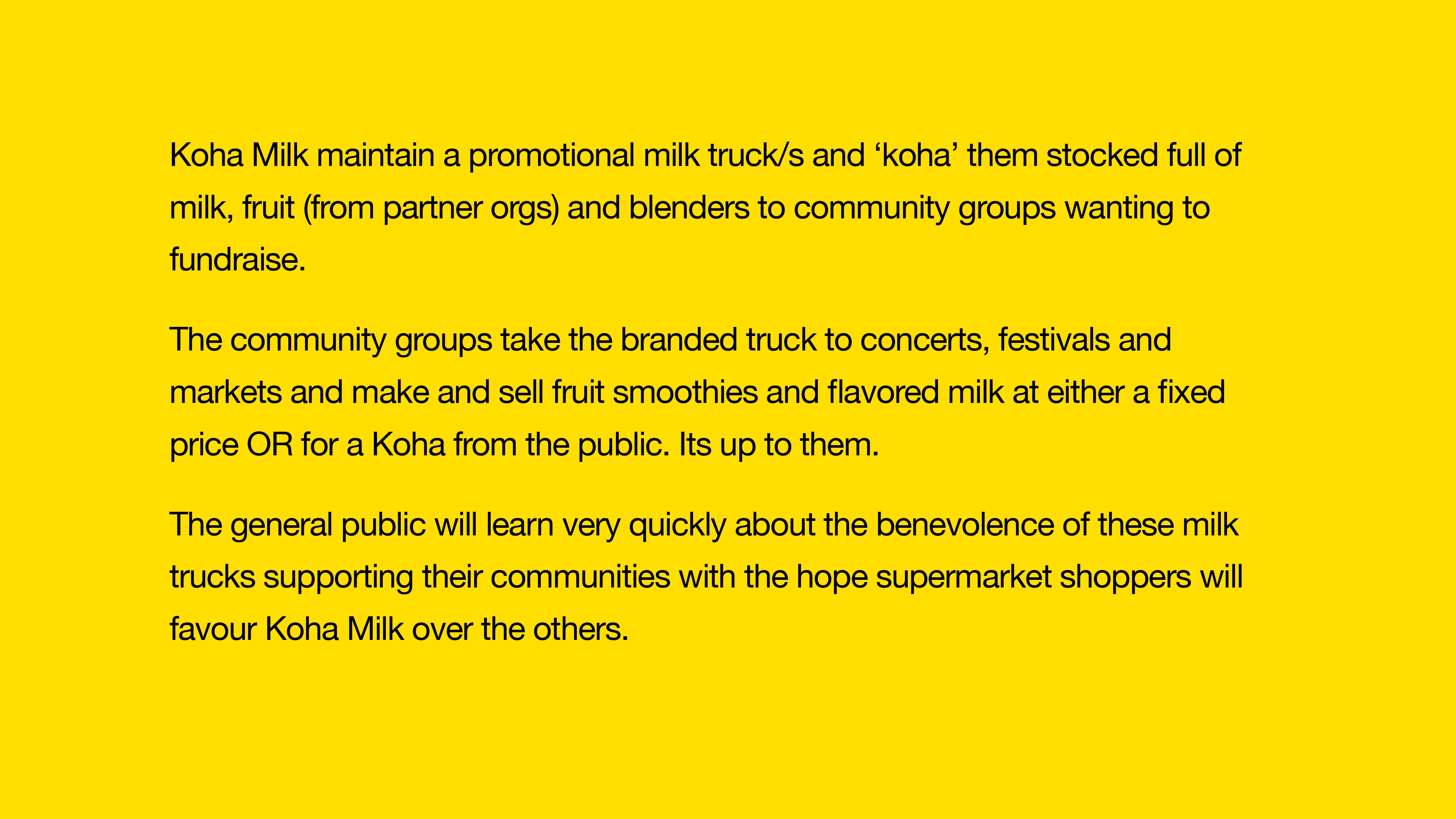 Koha Milk Project Image