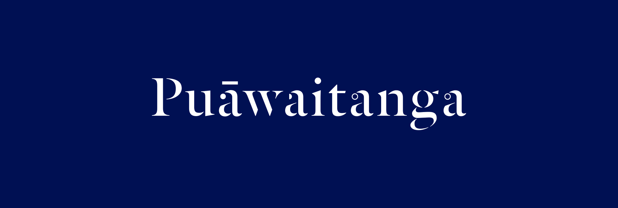 Puawaitanga project image